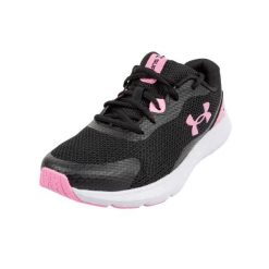 Buty Treningowe Z Okrągłym Noskiem Dla Kobiet. Czarne trekkingi Under Armour, trekkingowe. Za 265.99 zł.