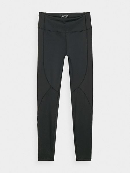 4F Legginsy sportowe w kolorze czarnym rozmiar: S. Czarne legginsy 4f, s, bez wzorów, z materiału, outdoorowe. Za 91.77 zł.