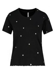 Eight2Nine Koszulka w kolorze granatowym rozmiar: M. Niebieskie bluzki Eight2Nine, m, bez wzorów, prążkowane, bez kołnierzyka, bez ramiączek. Za 43.99 zł.