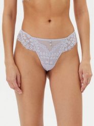 Hunkemöller Stringi Daisy 301149 Fioletowy. Fioletowe stringi Hunkemöller, bez wzorów, z syntetyku. Za 39.99 zł.