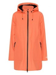 Ilse Jacobsen Płaszcz przeciwdeszczowy w kolorze pomarańczowym rozmiar: 44. Pomarańczowe kurtki sportowe Ilse Jacobsen, m, bez wzorów, bez kaptura, outdoorowe. Za 297.97 zł.