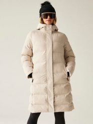 Dare 2b Płaszcz pikowany "Wander" w kolorze kremowym rozmiar: 42. Brązowe płaszcze Dare 2b, m, bez wzorów, bez kaptura. Za 336.61 zł.