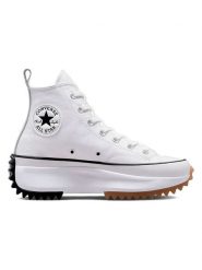 Converse Skórzane sneakersy "Run Star Hike" w kolorze białym rozmiar: 37,5. Białe trampki Converse, bez wzorów, za kostkę, bez zapięcia. Za 334.95 zł.