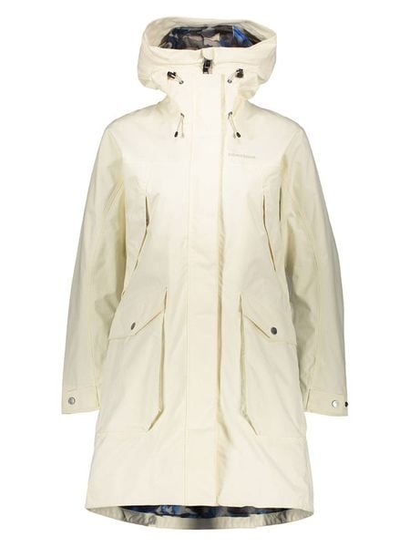 Didriksons Parka "Thelma" w kolorze kremowym rozmiar: 36. Brązowe parki Didriksons, bez kaptura. Za 429.95 zł.