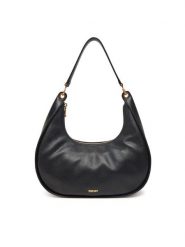 DKNY Torebka R44CAI48 Czarny. Czarne torebki klasyczne DKNY, bez wzorów, ze skóry, bez dodatków. Za 709.99 zł.