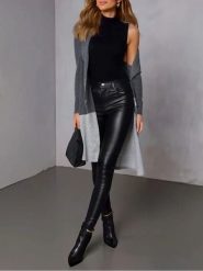 Milan Kiss Kardigan w kolorze antracytowym rozmiar: S. Czarne kardigany Milan Kiss, s, bez wzorów. Za 126.99 zł.