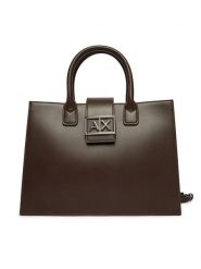 Armani Exchange Torebka XW000305 AF12039 U601 Szary. Szare torebki klasyczne Armani Exchange, bez wzorów, ze skóry, bez dodatków. Za 759.99 zł.