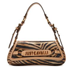 Torebka Just Cavalli. Brązowe torebki klasyczne Just Cavalli, bez wzorów, bez dodatków. Za 519.99 zł.