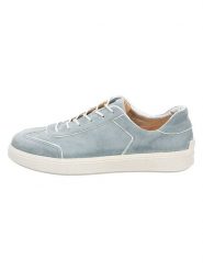 Think! Skórzane sneakersy w kolorze błękitnym rozmiar: 39. Niebieskie trampki Think!, bez wzorów, bez zapięcia. Za 269.95 zł.