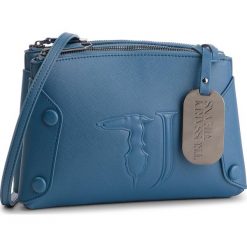 Torebka TRUSSARDI JEANS - Melissa 75B00456 U400. Niebieskie listonoszki Trussardi Jeans, bez wzorów, z jeansu, bez dodatków. W wyprzedaży za 299.00 zł.