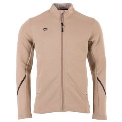 Bluza treningowa z zamkiem na całej długości Stanno Plaza. Brązowe bluzy STANNO, xl, bez wzorów, z materiału, bez kaptura. Za 317.50 zł.