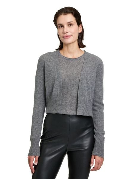 Betty Barclay Kaszmirowy kardigan w kolorze szarym rozmiar: 44. Szare kardigany Betty Barclay, bez wzorów, z kaszmiru. Za 173.99 zł.