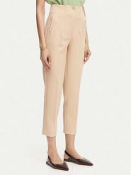 ACCESS FASHION Spodnie materiałowe 63-5132-135 Beżowy Regular Fit. Brązowe spodnie materiałowe ACCESS FASHION, bez wzorów, z materiału. Za 449.99 zł.