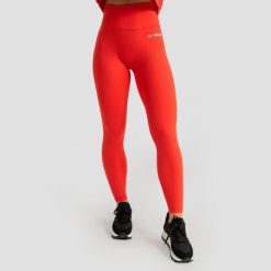 Legginsy damskie fitness z wysokim stanem czerwone Limitless. Czerwone legginsy GYMBEAM, s, bez wzorów, z elastanu, z podwyższonym stanem. Za 112.90 zł.