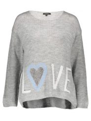 More & More Sweter w kolorze jasnoszarym rozmiar: 40. Szare golfy More & More, bez wzorów, bez ramiączek. Za 171.68 zł.