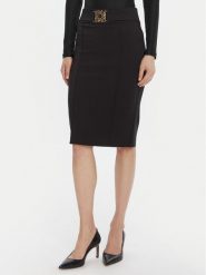 Rinascimento Spódnica ołówkowa CFC0126212003 Czarny Slim Fit. Czarne spódnice Rinascimento, m, bez wzorów, z syntetyku, ołówkowe. Za 429.99 zł.