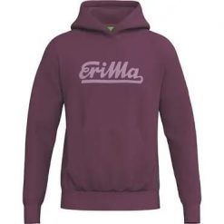 Bluza z kapturem Erima Retro. Czerwone bluzy Erima, na lato, bez wzorów, z bawełny, z kapturem. Za 254.55 zł.