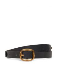 PINKO Pasek Damski Dita H2 Belt 20251 PLT01 104796 A2GG Czarny. Czarne paski Pinko, bez wzorów, ze skóry. Za 459.99 zł.