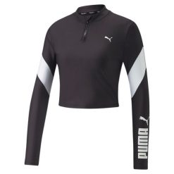 Bluza damska Puma Fit Ever Scultp. Czarne bluzy Puma, xs, bez wzorów, bez kaptura. W wyprzedaży za 180.15 zł.