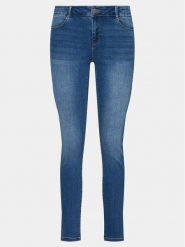 Morgan Jeansy 241-PARDA Granatowy Slim Fit. Niebieskie jeansy Morgan, bez wzorów. Za 219.99 zł.