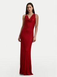 LAUREN RALPH LAUREN Sukienka wieczorowa 253971057002 Czerwony Slim Fit. Czerwone sukienki Lauren Ralph Lauren, bez wzorów, z syntetyku, wizytowe, bez kołnierzyka, bez ramiączek. Za 1,299.00 zł.