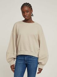 G-Star Bluza w kolorze beżowym rozmiar: S. Brązowe bluzy G-Star, s, bez wzorów, z bawełny, bez kaptura. Za 267.92 zł.