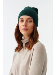 TATUUM Czapka w kolorze zielonym rozmiar: onesize. Zielone czapki Tatuum, bez wzorów, z materiału. Za 36.94 zł.