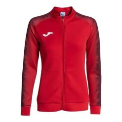 Damska bluza dresowa Joma Elite XI. Czerwone bluzy Joma, l, z aplikacjami, z dresówki, bez kaptura. Za 350.50 zł.