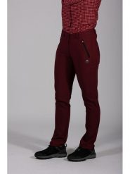 Maul Sport Spodnie softshellowe "Klosters II" w kolorze bordowym rozmiar: 44. Brązowe spodnie dresowe Maul Sport, bez wzorów. Za 233.95 zł.