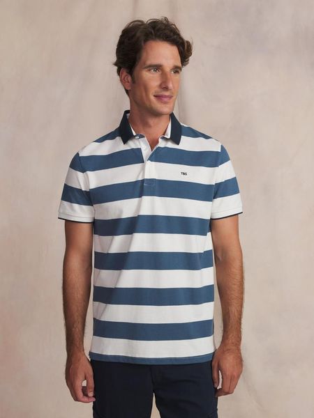 Polo TBS Govan. Białe koszulki polo Tbs, na lato, xl, bez wzorów, z bawełny, bez kołnierzyka, bez ramiączek. Za 268.00 zł.