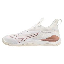 Buty sportowe damskie Mizuno Wave Mirage 4. Czerwone obuwie sportowe Mizuno, z syntetyku, bez zapięcia, do biegania, mizuno wave. Za 299.99 zł.