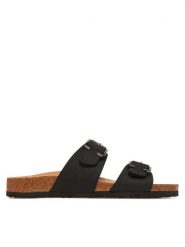 ONLY Shoes Klapki Onlmaxi 13 15331392 Czarny. Czarne klapki ONLY SHOES, bez wzorów, z materiału, bez obcasa. Za 109.99 zł.