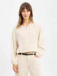 Opus Bluza - Larosa Kobiety Sztuczne włókno beżowy, 44. Brązowe bluzy sportowe Opus, na lato, bez wzorów, z tkaniny, bez kaptura. Za 279.95 zł.