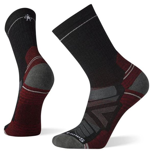 SMARTWOOL Skarpety turystyczne U'S Hike Light Cushion Crew Socks charcoal r.S. Szare skarpety Smartwool, bez wzorów, z elastanu. Za 76.55 zł.