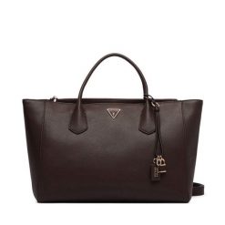 Torebka Guess. Brązowe shopper Guess, z aplikacjami, bez dodatków. Za 674.99 zł.