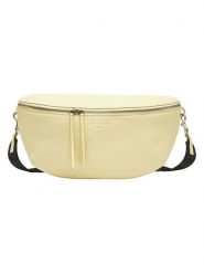 Liebeskind Berlin Skórzana saszetka w kolorze żółtym - 40 x 27 x 11 cm rozmiar: onesize. Żółte torby na ramię Liebeskind Berlin, bez wzorów, z materiału, sportowe, przez ramię, bez dodatków. Za 508.70 zł.