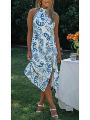 LA Angels Sukienka w kolorze białym rozmiar: XL. Białe sukienki LA Angels, xl, bez wzorów, bez kołnierzyka, bez ramiączek, midi. Za 130.99 zł.