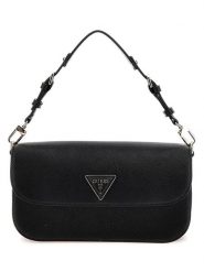 Guess Torebka w kolorze czarnym - 26 x 14 x 8 cm rozmiar: onesize. Czarne torby na ramię Guess, z aplikacjami, z materiału, na ramię, bez dodatków. Za 364.56 zł.