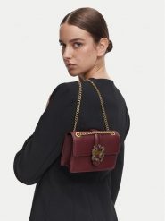 Just Cavalli Torebka Iconic Snakes 81RA4BA3 ZSA89 Czerwony ciemny. Czerwone torebki klasyczne Just Cavalli, bez wzorów, ze skóry, bez dodatków. Za 819.99 zł.