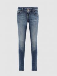 LTB Dżinsy "Molly M" - Slim fit - w kolorze niebieskim rozmiar: W30/L30. Niebieskie jeansy LTB, l, z aplikacjami. Za 110.04 zł.