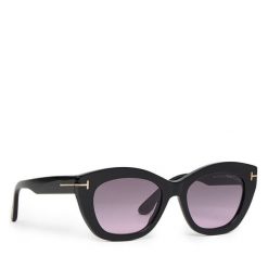Okulary przeciwsłoneczne Tom Ford. Czarne okulary przeciwsłoneczne Tom Ford, bez wzorów. Za 1,559.00 zł.