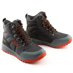 Buty turystyczne zimowe Fila Lavarone mid. Szare obuwie sportowe Fila, na zimę, bez zapięcia. Za 207.00 zł.
