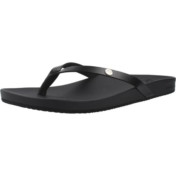 Sandały REEF W VISTA IVY Czarny. Czarne sandały Reef, bez wzorów, z materiału, bez obcasa, bez zapięcia. Za 195.99 zł.