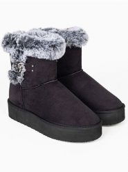 ISLAND BOOT Botki zimowe "Mooseland" w kolorze czarnym rozmiar: 40. Czarne botki Island Boot, na zimę, bez wzorów, bez obcasa, bez zapięcia. Za 173.99 zł.