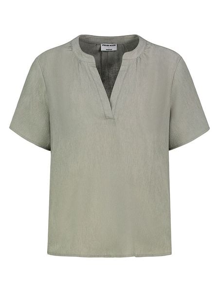Fresh Made Bluzka w kolorze khaki rozmiar: S. Brązowe bluzki Fresh Made, s, bez wzorów, bez kołnierzyka, bez ramiączek. Za 112.36 zł.