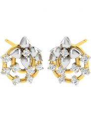 Diamant Vendôme Złote kolczyki-wkrętki z diamentami rozmiar: onesize. Żółte kolczyki Diamant Vendöme, z diamentem, złote. Za 717.99 zł.