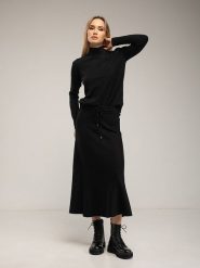 Tantra Spódnica w kolorze czarnym rozmiar: onesize. Czarne spódnice Tantra, bez wzorów, maxi. Za 165.99 zł.