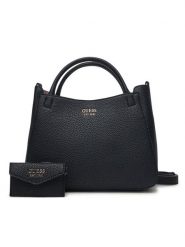Guess Torebka HWPG96 48050 Czarny. Czarne torebki klasyczne Guess, z aplikacjami, ze skóry, bez dodatków. Za 699.99 zł.