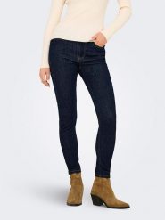 JDY Dżinsy - Slim fit - w kolorze granatowym rozmiar: XL/L30. Niebieskie jeansy JDY, l, bez wzorów. Za 92.42 zł.