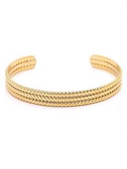 MOODE Bransoletka "Hania" rozmiar: onesize. Żółte bransoletki MOODE, ze stali. Za 43.99 zł.